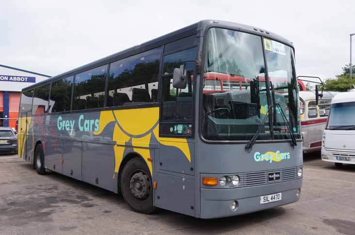 Grey Cars Volvo B10M Berkhof Y3CCH Van Hool SIL4470